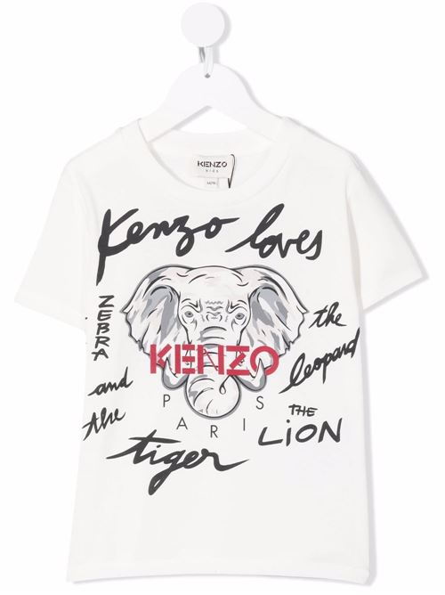 T-shirt con stampa KENZO Kids | K25172152